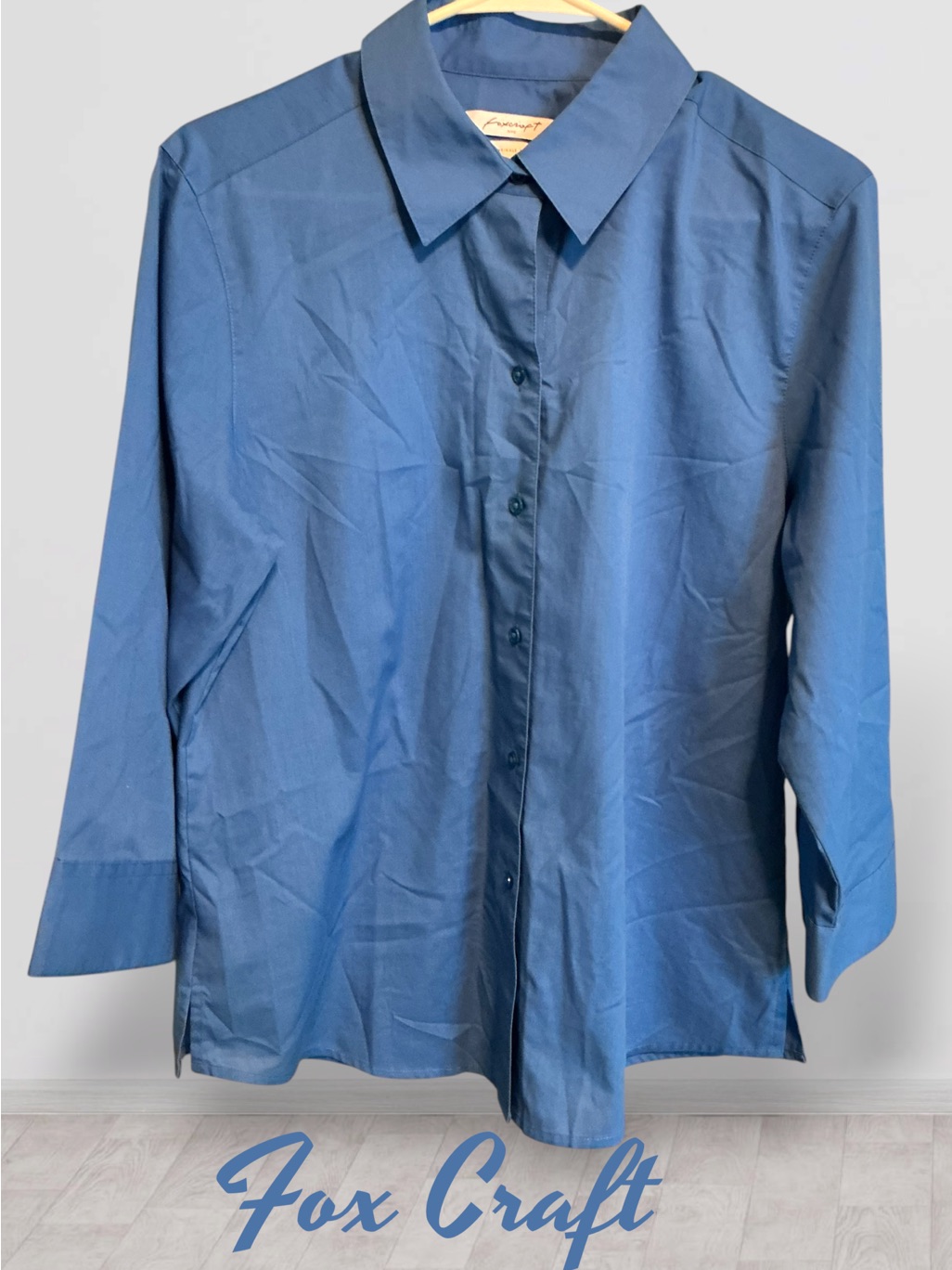 Fox Craft Nyc Blue Button-Down Shirt